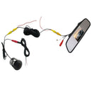4.3 Inch Car Hd Rearview Mirror Monitor Automatic Parking Assist Led Revers P5F8
