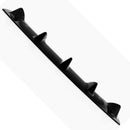 Universal Lower Rear Body Bumper Lip Diffuser Shark Fin Spoiler Gloss Black UXS