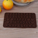 Silicone Number Cake Mold DIY Fondant Chocolate Cookie Decor Ice Mould