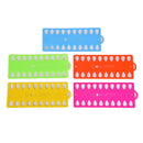 2pcs Plastic Cross Stitch Row Line Board Embroidery Floss Thread Yarn Organiz JR