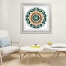 5D DIY Special Shaped Diamond Painting Flower Pattern Cross Stitch Ornament