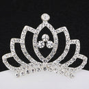 Kids Girls Princess Hair Comb Party Crown Headband Crystal Hair Accessory OZ