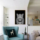 Full Drill Diamond Painting 5D Mosaic Bead Art Picture Kit (E32 Leopard)