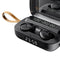 Mini Wireless Earbud Headset CVC Noise Canceling with Mic Mirror Flashlight