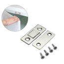 Strong Magnetic Door Closer Cabinet Catch Latch Cupboard Thin U lock Closer Z4B3