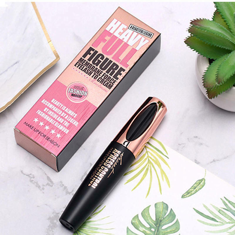Silk Fiber Eyelash Mascara Extension Makeup Black Waterproof Eye Lashe YDA