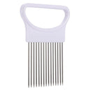 1 x Onion Tomato Vegetable Cutter Cutting Aid Guide Holder Cutting Cutter