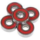 5Pcs Red ABEC-5 608-RS Skateboard Roller Sealed Ball Bearings 8x22x7mm P Gw