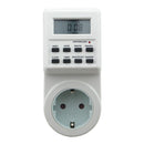 7 Day Digital LCD Electronic Plug-in Programmable 12/24 Hour Timer Switch