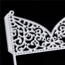 Cat Greeting Card Metal Cutting Dies Stencils For Scrapbooking DIY AlbumDecor OZ