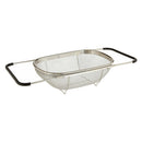 Adjustable Stainless Steel Kitchen Colander Strainer On Handles