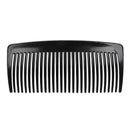 2 Pcs Black Plastic Comb Hair Clip Clamp for Ladies B4W2