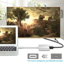 USB 3.1 Type C to USB-C 4K HDMI USB 3.0 Hub Adapter Cable for Macbook Pro