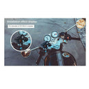 2 USB Motorcycle Waterproof Mobile Phone Charger Socket Connector Yellow
