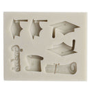 Graduation Hat Silicone Mold Fondant Mould Chocolate Mold Cake Decorating J Gw