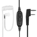 QX-105 K-Plug PTT Wired Intercom Headphone for Baofeng UV-82/8D Walkie Talkie