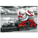 Red Series DIY 5D Diamond Embroidery Painting Cross Stitch Craft Home Decor