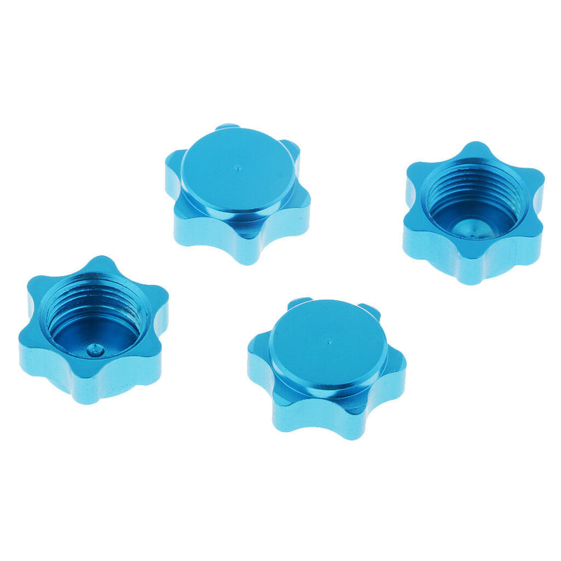 17mm Wheel Hub Hex Nut Fine Anti-dust Covers 4Pc for 1/8 HSP 94886 RC Models