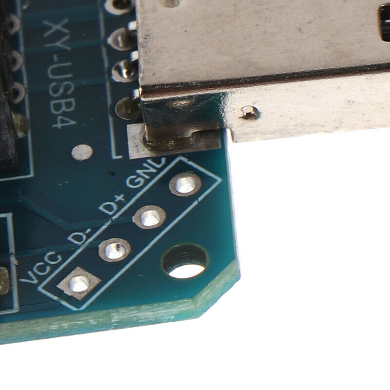 USB Adapter Board Male to Female Type-c Micro USB to 2.54mm 4P Converter Adap Gw