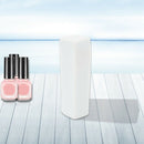 10 x White Acrylic Nail Art Tips Buffer Buffing Sanding Block Files Manicur