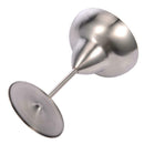 Stainless Steel Wine Glass Goblets Champagne Cocktail Glasses Whiskey Cup