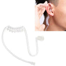 2pcs Detachable Radio Air Duct Earphone Walkie Talkie Interphone Headset