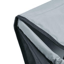 Pet Car Safety Seat Breathable Waterproof Cat Dog Travel Carrier Bag (Grey) A