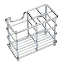 Stainless Steel Bathroom Toothbrush Holder Toothpaste Holder Stand Vertical