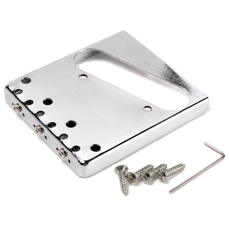 3 Tl Saddle Ashtray Saddle Bridge with Screws for Fender Telecaster Tele El
