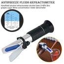 Auto Car Handheld Antifreeze Liquid Coolant Tester Battery Tools Refractome K8K2