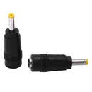 2.1 x 5.5mm Female to 4 x 1.7mm Male AC DC Power Connector Adapter Laptop 1