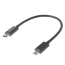 2Pcs USB C Type C To Micro USB Charging Data Transfer