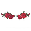 Embroidery Rose Flower Sew On Patch Badge Bag Jeans Dress Applique Craft TO