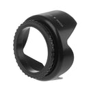 55mm Screwed Flower Petal Sunshade Lens Hood For Canon Nikon Sony DSLR Camera