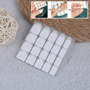 10sheets x 20pcs white double sided adhesive tabs glue tape for false nail tip Z