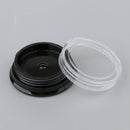 10 Pieces Plastic Nail Art Tips Powder Beads Storage Containers,Small Round
