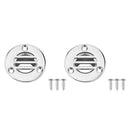 2x Floor Drain Stainless Steel Boat Ship Yacht Plumbing Fittings 7/8''