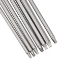 7 PCS Electric Square Screwdriver Bit Set S2 + Surface Blasting Hex Handle