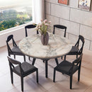 2 Pack Elastic Fitted Table Cover, Polyester Vinyl Round Tables Tablecloth Table