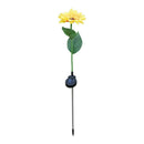 Solar Power LED Simulation Sunflower Light Outdoor Landscape Lamp for Yard Lawn