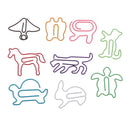 Colored Metal Wire Animal Paper Clips,Bookmarks,60pcs,School Stationery Gift