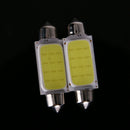 2pcs 41mm COB SMD LED 12V Car Reading Bulb Map Light (white light)