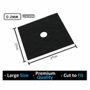 2pcs/lot Reusable Gas Range Stovetop Burner Protector Liner Cover For Clean U1A4