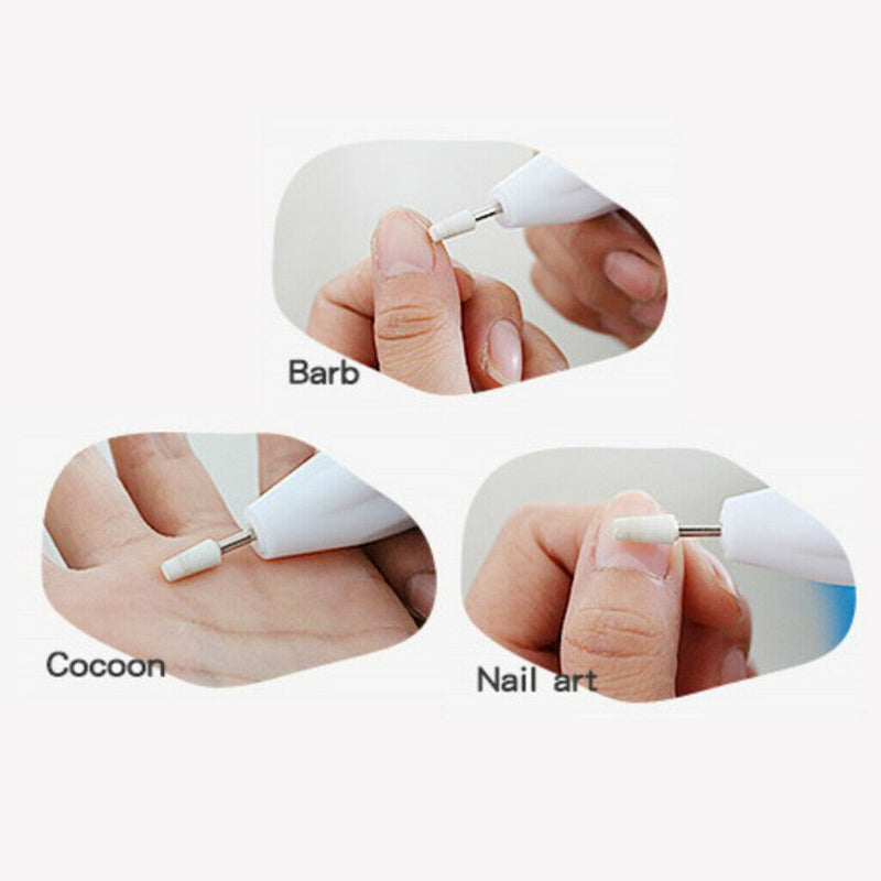 Compact Electric Nail Drill Machine Polishing Shape Tools for Salon Use