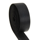Cycling Cork Handlebar Tape Black + 2 Bar Plug Carbon fiber black