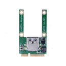 Mini PCI E to PCI Express Card Adapter Expansion Card disk For Notebook U X I0Y2