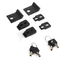 Engine Bonnets Hood Lock for Jeep Wrangler JK 2007-2017 Metal with Key Patt