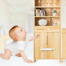 Kids Multifunctional Safety Plastic Lock Drawer Door Locks Strap (Green)