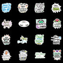 100pc Excitation Inspirational Stickers Snowboard Laptop Luggage Guitar Suit Hn