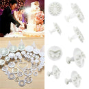33pc Sugarcraft Cake Cupcake Decorating Fondant Icing Plunger Cutters Tool BX
